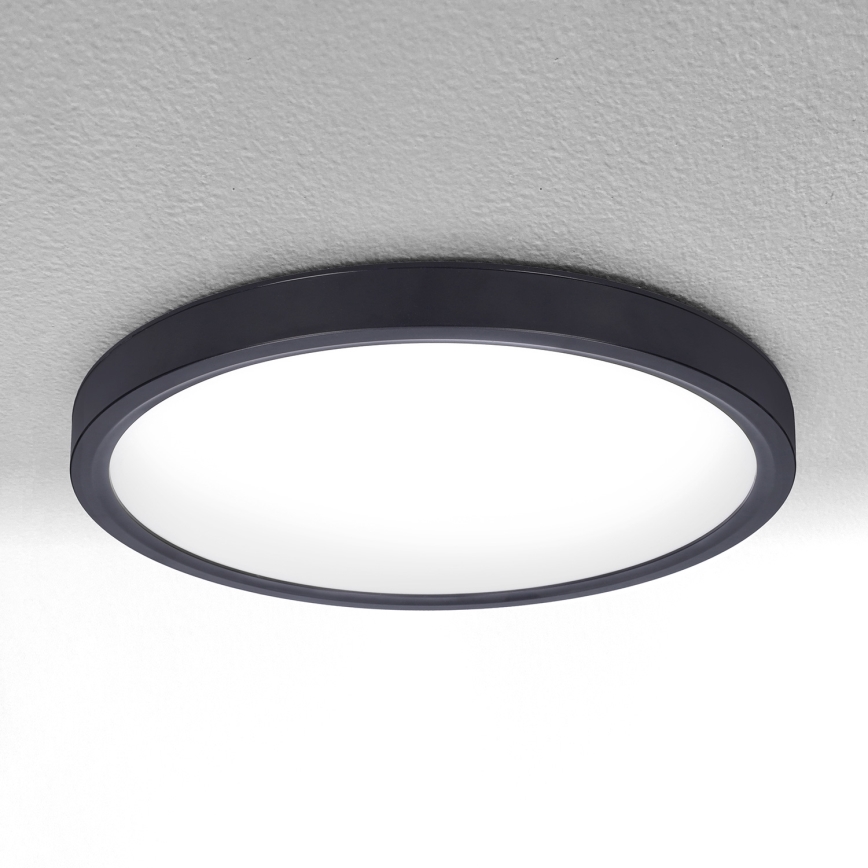 Brilagi - LED Stmívatelné stropní svítidlo ESTELA LED/48W/230V 3000-6500K ø 40 cm černá + dálkové ovládání