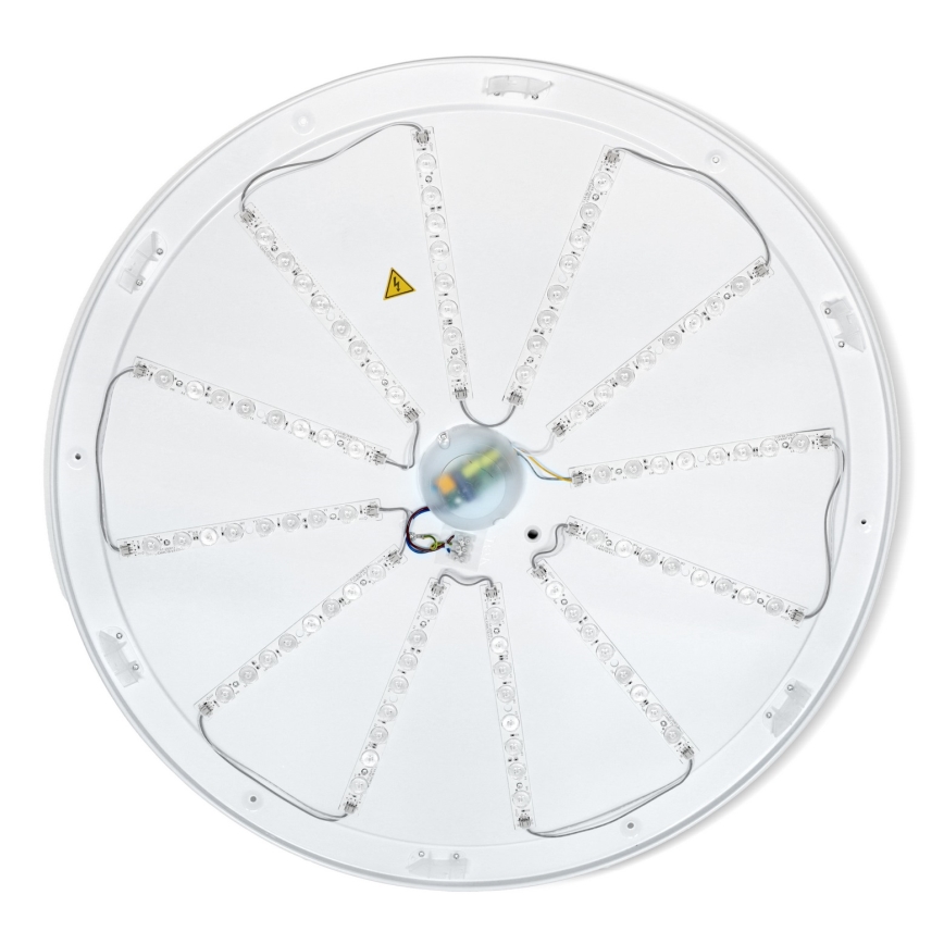 Brilagi - LED Stmívatelné stropní svítidlo PILANA LED/72W/230V 3000-6500K dub/černá pr. 80 cm + dálkové ovládání