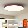 Brilagi - LED Stmívatelné svítidlo POOL SMART LED/128W/230V pr. 100 cm 3000-6000K Wi-Fi Tuya + dálkové ovládání burgundy