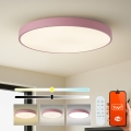 Brilagi - LED Stmívatelné svítidlo POOL SMART LED/128W/230V pr. 100 cm 3000-6000K Wi-Fi Tuya + dálkové ovládání růžová
