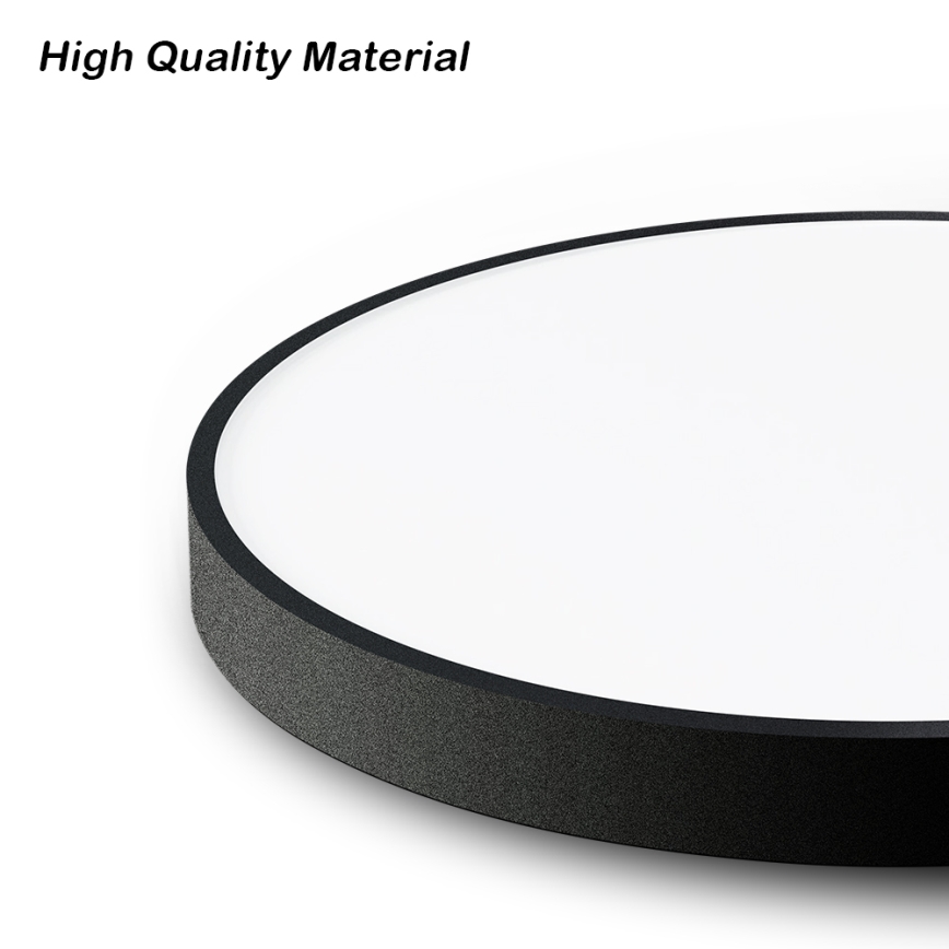 Brilagi - LED Stmívatelné stropní svítidlo POOL SMART LED/48W/230V 40 cm 3000-6000K Wi-Fi Tuya + dálkové ovládání černá