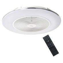 Brilagi - LED Stmívatelné svítidlo s ventilátorem AURA LED/38W/230V 3000-6000K bílá + dálkové ovládání