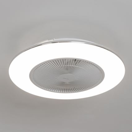 Brilagi - LED Stmívatelné svítidlo s ventilátorem AURA LED/38W/230V 3000-6000K bílá + dálkové ovládání