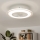 Brilagi - LED Stmívatelné svítidlo s ventilátorem RONDA LED/48W/230V 3000-6000K bílá + dálkové ovládání