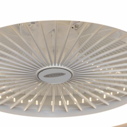 Brilagi - LED Stmívatelné svítidlo s ventilátorem RONDA LED/48W/230V 3000-6000K bílá + dálkové ovládání