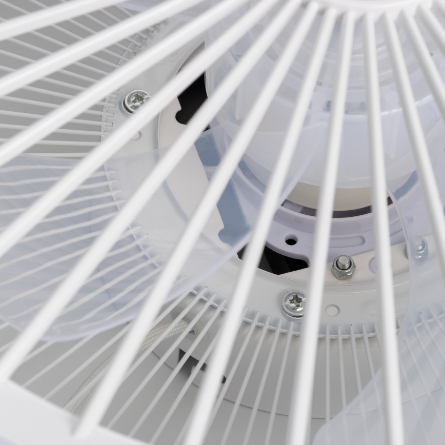 Brilagi - LED Stmívatelné svítidlo s ventilátorem RONDA LED/48W/230V 3000-6000K bílá + dálkové ovládání