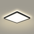 Brilagi - LED Stmívatelné svítidlo se senzorem pohybu a soumraku ULTRA SLIM LED/18W/230V 30x30 cm + dálkové ovládání