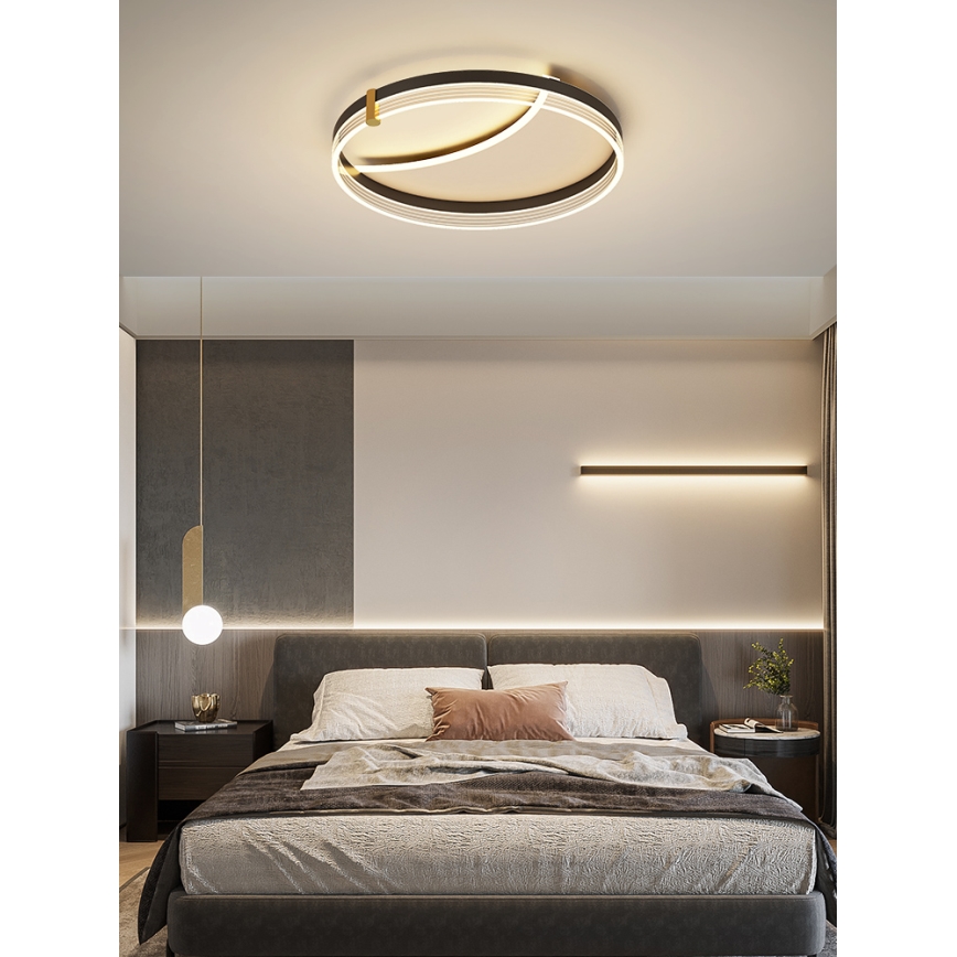 Brilagi - LED Stmívatelné stropní svítidlo SIRELI LED/47W/230V 3000-6000K pr. 40 cm + dálkové ovládání