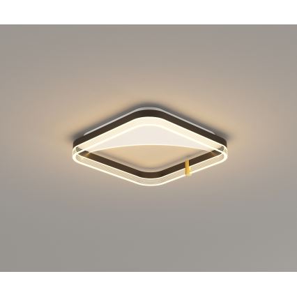 Brilagi - LED Stmívatelné stropní svítidlo SIRELI LED/56W/230V 3000-6000K 40x40 cm + dálkové ovládání
