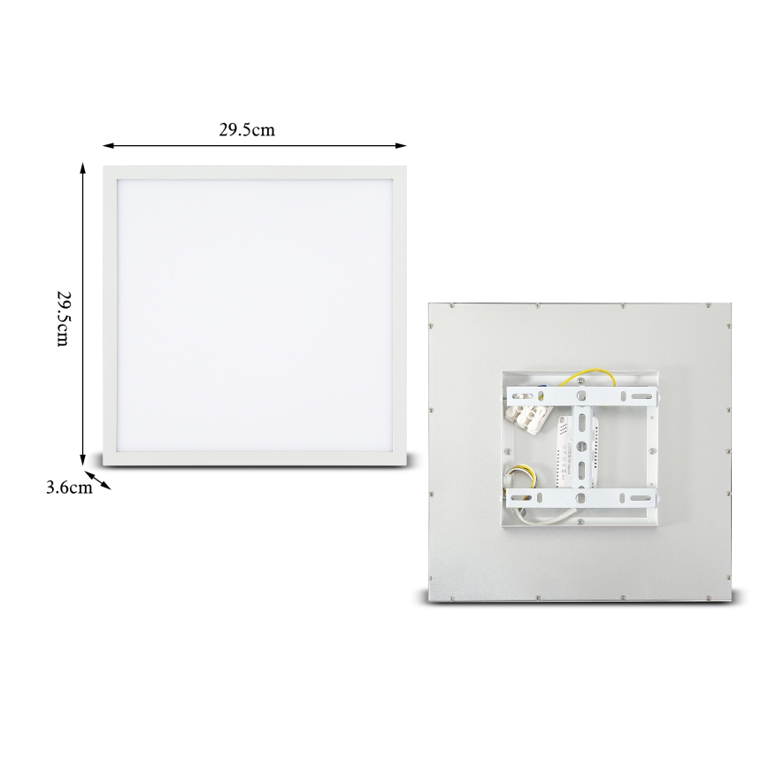 Brilagi - LED Stmívatelné stropní svítidlo SLIMFRAME LED/25W/230V 30x30 cm 3000-6000K bílá + dálkové ovládání