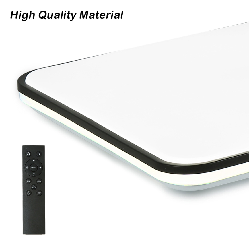 Brilagi - LED Stmívatelné stropní svítidlo SMART LED/28W/230V 3000-6000K 40x40 cm Wi-Fi Tuya + dálkové ovládání