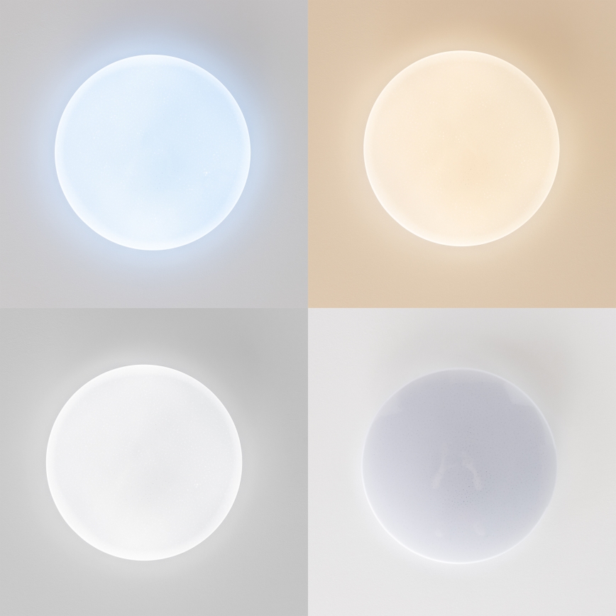 Brilagi - LED Stmívatelné svítidlo SMART STARS LED/24W/230V 2700-6500K Wi-Fi Tuya + dálkové ovládání