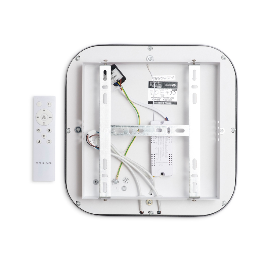 Brilagi - LED Stmívatelné stropní svítidlo TRIVARO LED/65W/230V 3000-6000K 30x30 cm + dálkové ovládání