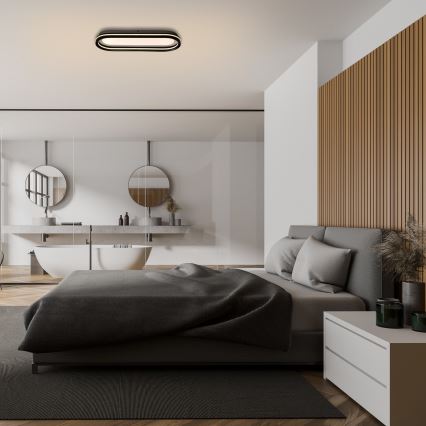 Brilagi - LED Stmívatelné stropní svítidlo TRIVARO LED/85W/230V 3000-6000K 20x60 cm + dálkové ovládání