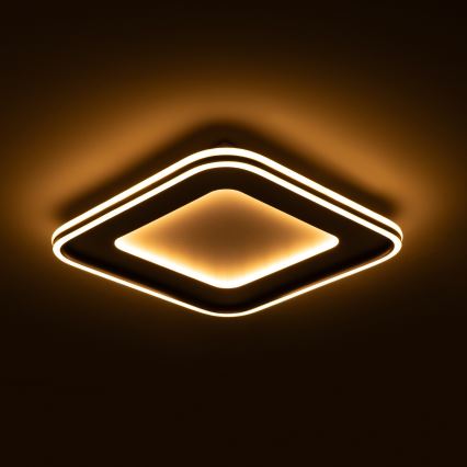 Brilagi - LED Stmívatelné stropní svítidlo TRIVARO LED/88W/230V 3000-6000K 40x40 cm + dálkové ovládání