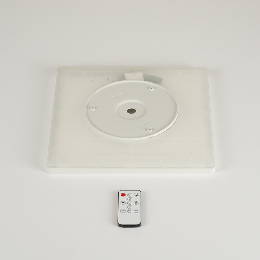 Brilagi - LED Stmívatelné stropní svítidlo ULTRA SLIM LED/18W/230V 2700-6500K 30x30 cm bílá + dálkové ovládání