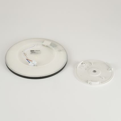 Brilagi - LED Stmívatelné stropní svítidlo ULTRA SLIM LED/18W/230V 2700-6500K pr. 30 cm černá + dálkové ovládání