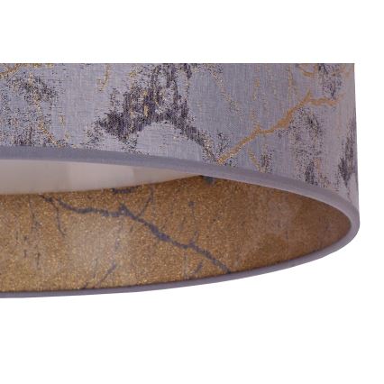 Brilagi - LED Stmívatelné stropní svítidlo VELVET SMART LED/36W/230V pr. 55 cm 2700-6500K Wi-Fi Tuya šedá/zlatá + dálkové ovládání