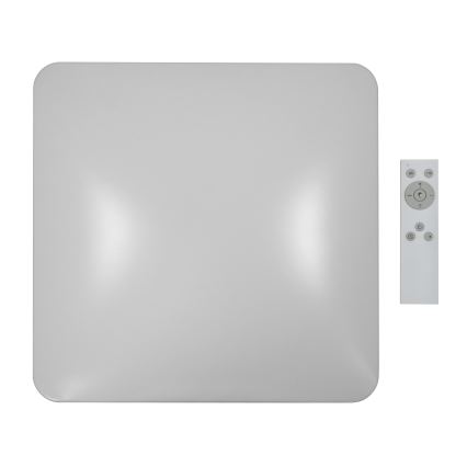 Brilagi - LED Stmívatelné stropní svítidlo VELVET SQUARE SMART LED/36W/230V 2700-6500K Wi-Fi Tuya + dálkové ovládání béžová