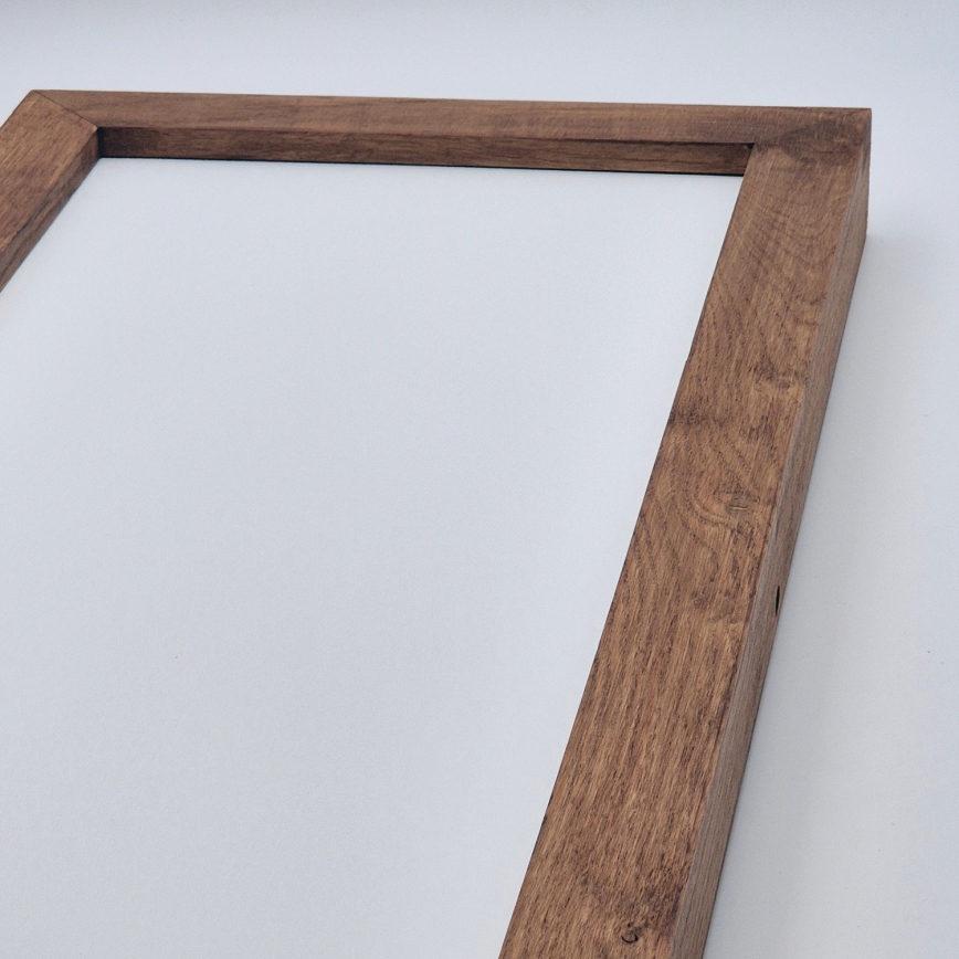 Brilagi - LED Stmívatelné koupelnové stropní svítidlo WOODY FRAME LED/50W/230V dub třešeň 120x30 cm 3000-6000K IP44 + dálkové ovládání