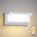 Brilagi - LED Stmívatelné venkovní nástěnné svítidlo BRICKY 1xE27/6W/230V 2700-6500K IP54 bílá