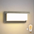 Brilagi - LED Stmívatelné venkovní nástěnné svítidlo BRICKY 1xE27/6W/230V 2700-6500K IP54 šedá