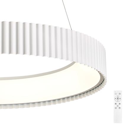 BRILAGI - LED Stmívatelný lustr na lanku FALCON MODERN LED/54W/230V 3000-6000K pr. 60 cm bílá + dálkové ovládání