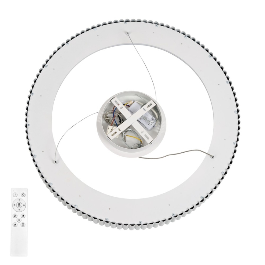 BRILAGI - LED Stmívatelný lustr na lanku FALCON MODERN LED/54W/230V 3000-6000K pr. 60 cm bílá + dálkové ovládání