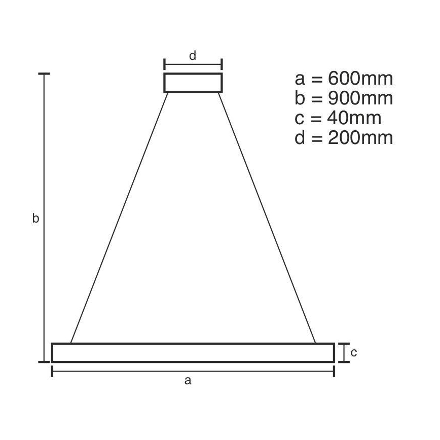 Brilagi - LED Stmívatelný lustr na lanku CIRCLE LED/42W/230V 3000-6500K hnědá + dálkové ovládání