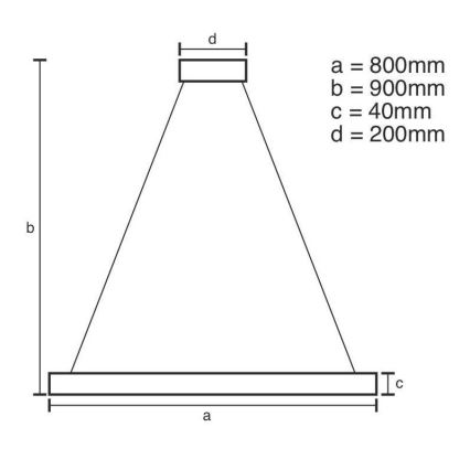 Brilagi - LED Stmívatelný lustr na lanku CIRCLE LED/55W/230V 3000-6500K zlatá + dálkové ovládání