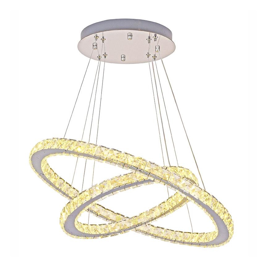 Brilagi - LED Stmívatelný lustr na lanku COSMOWAVE LED/115W/230V 3000-6500K + dálkové ovládání