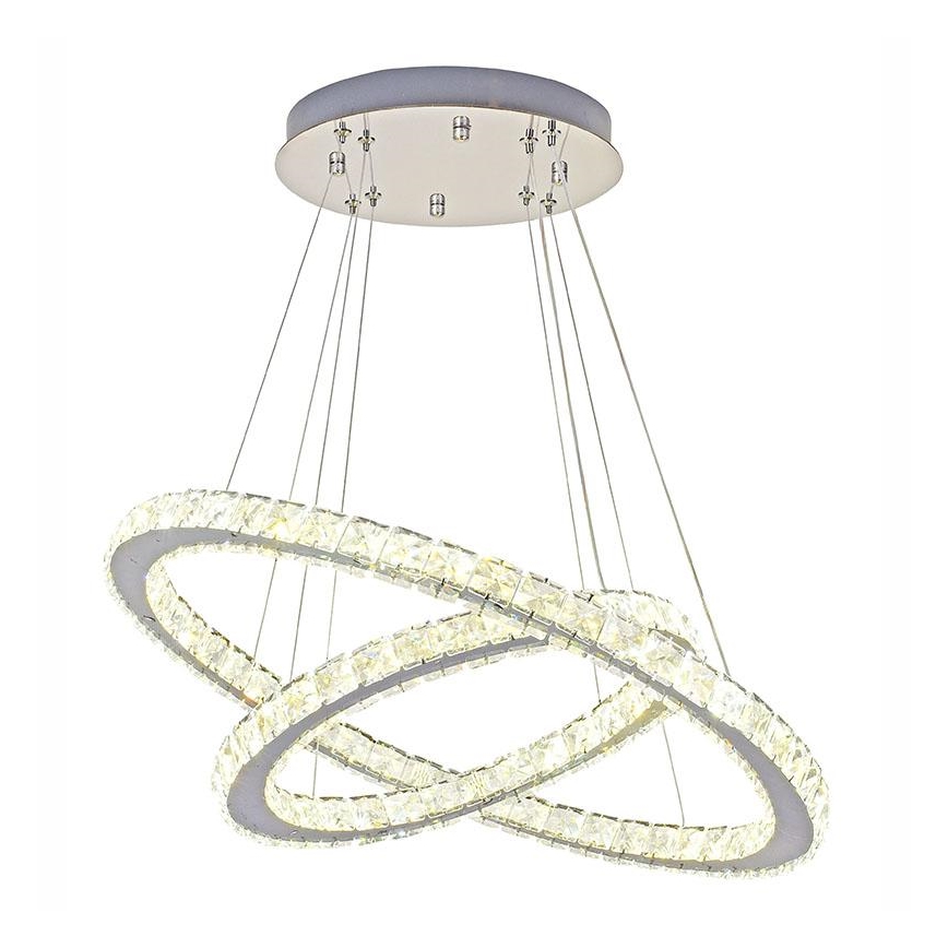 Brilagi - LED Stmívatelný lustr na lanku COSMOWAVE LED/115W/230V 3000-6500K + dálkové ovládání