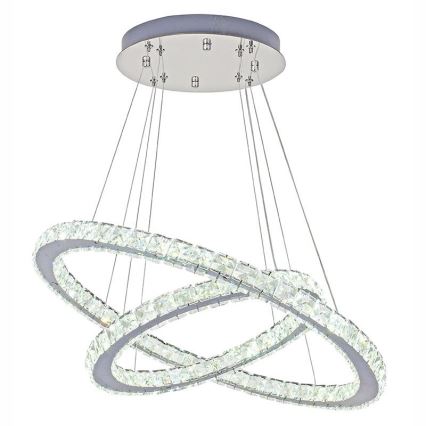 Brilagi - LED Stmívatelný lustr na lanku COSMOWAVE LED/115W/230V 3000-6500K + dálkové ovládání