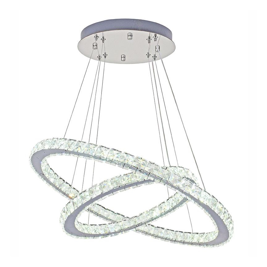 Brilagi - LED Stmívatelný lustr na lanku COSMOWAVE LED/115W/230V 3000-6500K + dálkové ovládání