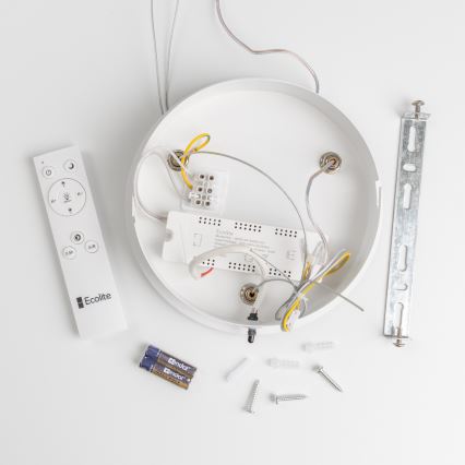 Brilagi - LED Stmívatelný lustr na lanku FALCON LED/40W/230V 3000-6500K pr. 45 cm bílá + dálkové ovládání