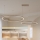 Brilagi - LED Stmívatelný lustr na lanku PORTOFINO LED/98W/230V 3000-6000K béžová + dálkové ovládání