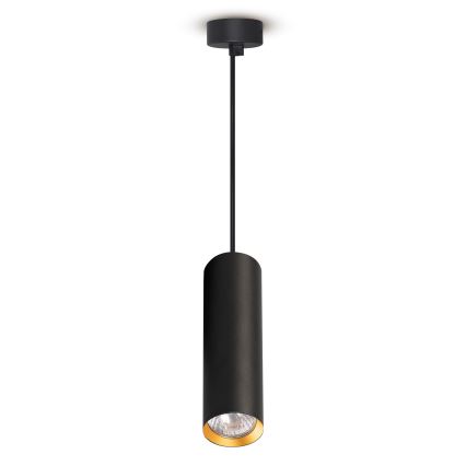 Brilagi - LED RGBW Stmívatelný lustr na lanku SELE 1xGU10/6,5W/230V 2700-6500K černá/zlatá