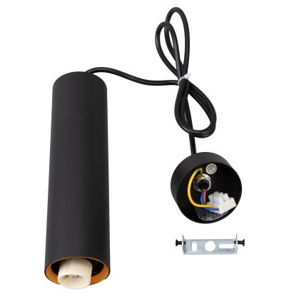 Brilagi - LED RGBW Stmívatelný lustr na lanku SELE 1xGU10/6,5W/230V 2700-6500K černá/zlatá