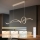 Brilagi - LED Stmívatelný lustr na lanku SIGNATURE LED/55W/230V 3000-6000K 120x23 cm béžová + dálkové ovládání