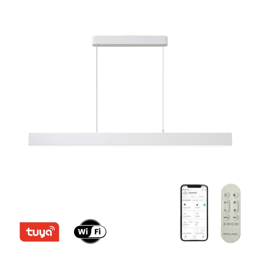 Brilagi - LED Stmívatelný lustr na lanku SLEEKLINE SMART LED/40W/230V 3000-6000K Wi-Fi Tuya bílá + dálkové ovládání