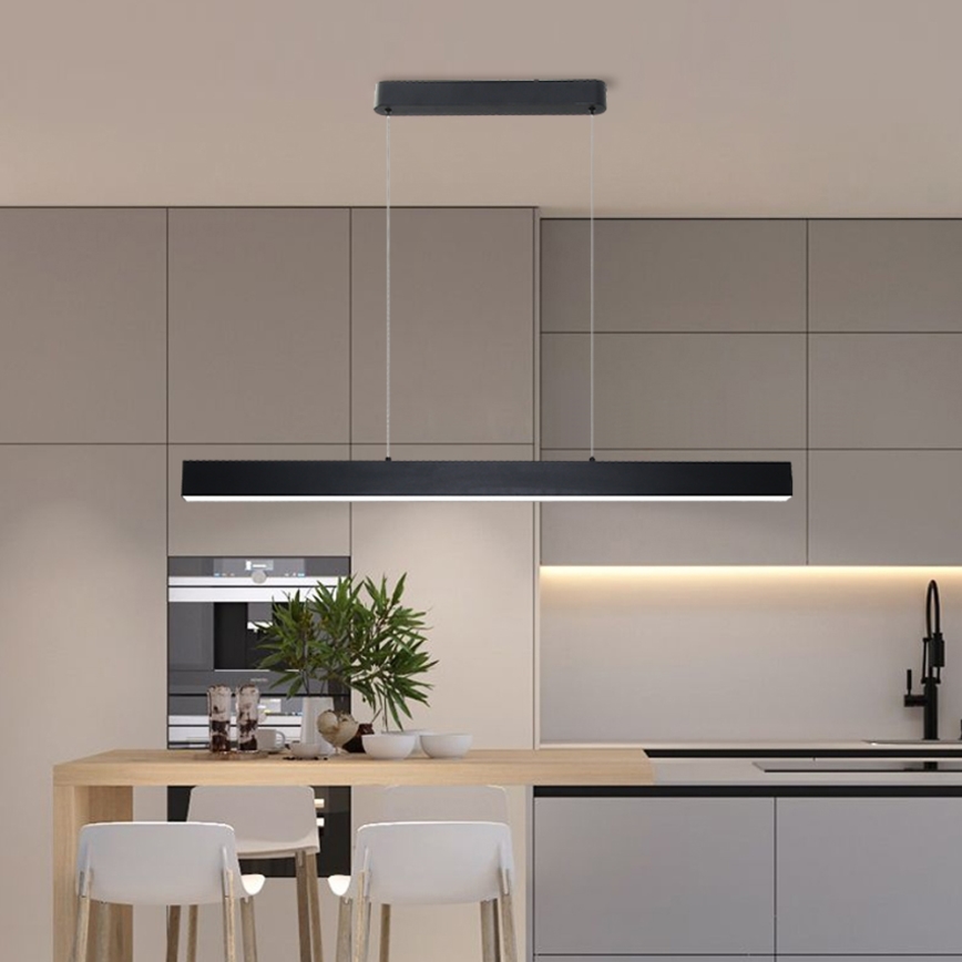Brilagi - LED Stmívatelný lustr na lanku SLEEKLINE SMART LED/40W/230V 3000-6000K Wi-Fi Tuya černá + dálkové ovládání