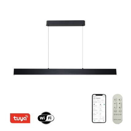 Brilagi - LED Stmívatelný lustr na lanku SLEEKLINE SMART LED/40W/230V 3000-6000K Wi-Fi Tuya černá + dálkové ovládání