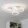Brilagi - LED Stmívatelný přisazený lustr ORBITS LED/40W/230V 3000-6500K bílá + dálkové ovládání