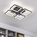 Brilagi - LED Stmívatelný přisazený lustr SQUARED LED/85W/230V 3000-6500K + dálkové ovládání