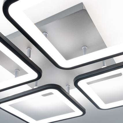 Brilagi - LED Stmívatelný přisazený lustr SQUARED LED/85W/230V 3000-6500K + dálkové ovládání
