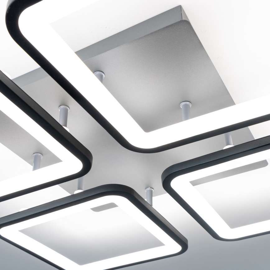 Brilagi - LED Stmívatelný přisazený lustr SQUARED LED/85W/230V 3000-6500K + dálkové ovládání