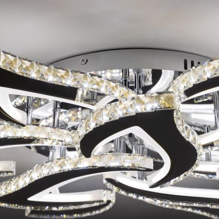 Brilagi - LED Stmívatelný přisazený lustr TWIST LED/180W/230V 3000-6500K + dálkové ovládání