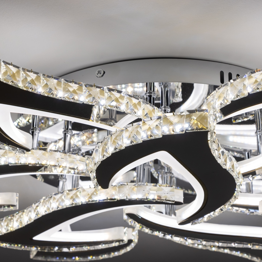 Brilagi - LED Stmívatelný přisazený lustr TWIST LED/180W/230V 3000-6500K + dálkové ovládání