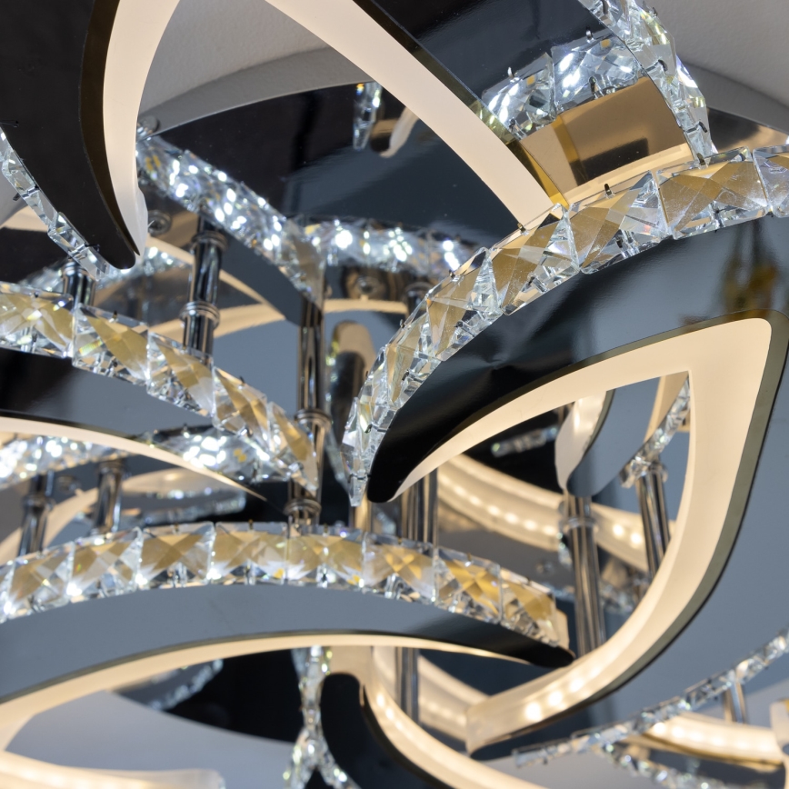 Brilagi - LED Stmívatelný přisazený lustr TWIST LED/180W/230V 3000-6500K + dálkové ovládání