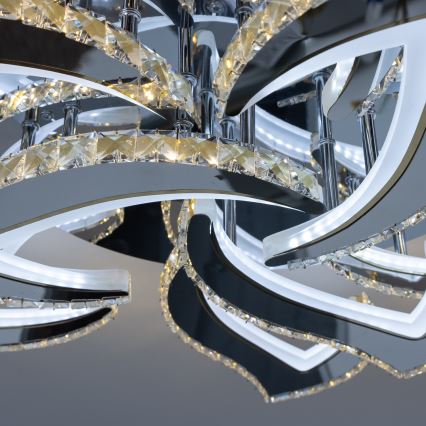 Brilagi - LED Stmívatelný přisazený lustr TWIST LED/180W/230V 3000-6500K + dálkové ovládání